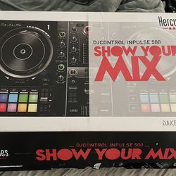 hercules DJ controller inpulse 500