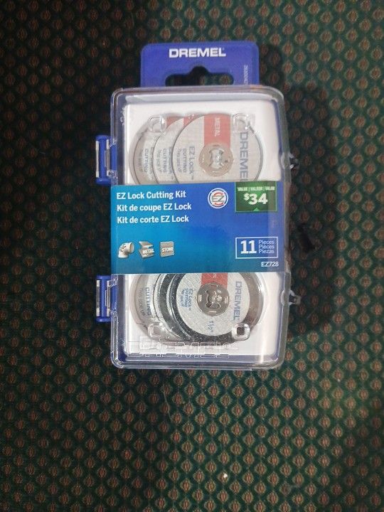 Dremel 11 Piece EZ Lock Cutting Kit