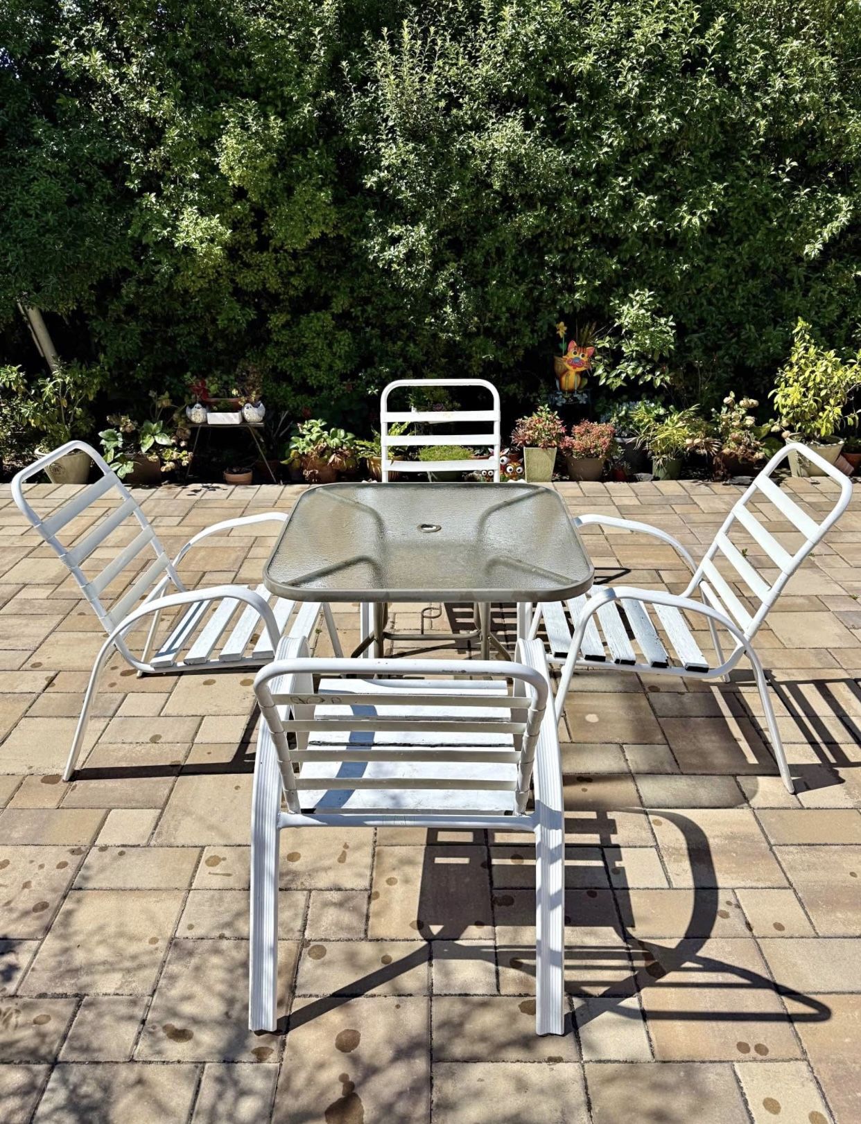 Patio furniture- outdoor table and chairs