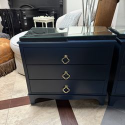 Savaieh Blue Nightstands 