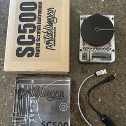 Portablism Gear SC500 Digital Scratch Instrument Turntable (Made in Germany)