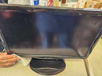 Sharp LC-19SB25U 19” 720p HD LCD TV Gaming Monitor HDMI VGA w/ OEM Remote Tested