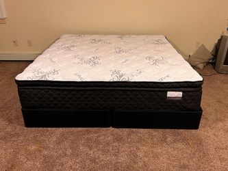 Luxury Pillowtop Mattress Sale Queen Size Set