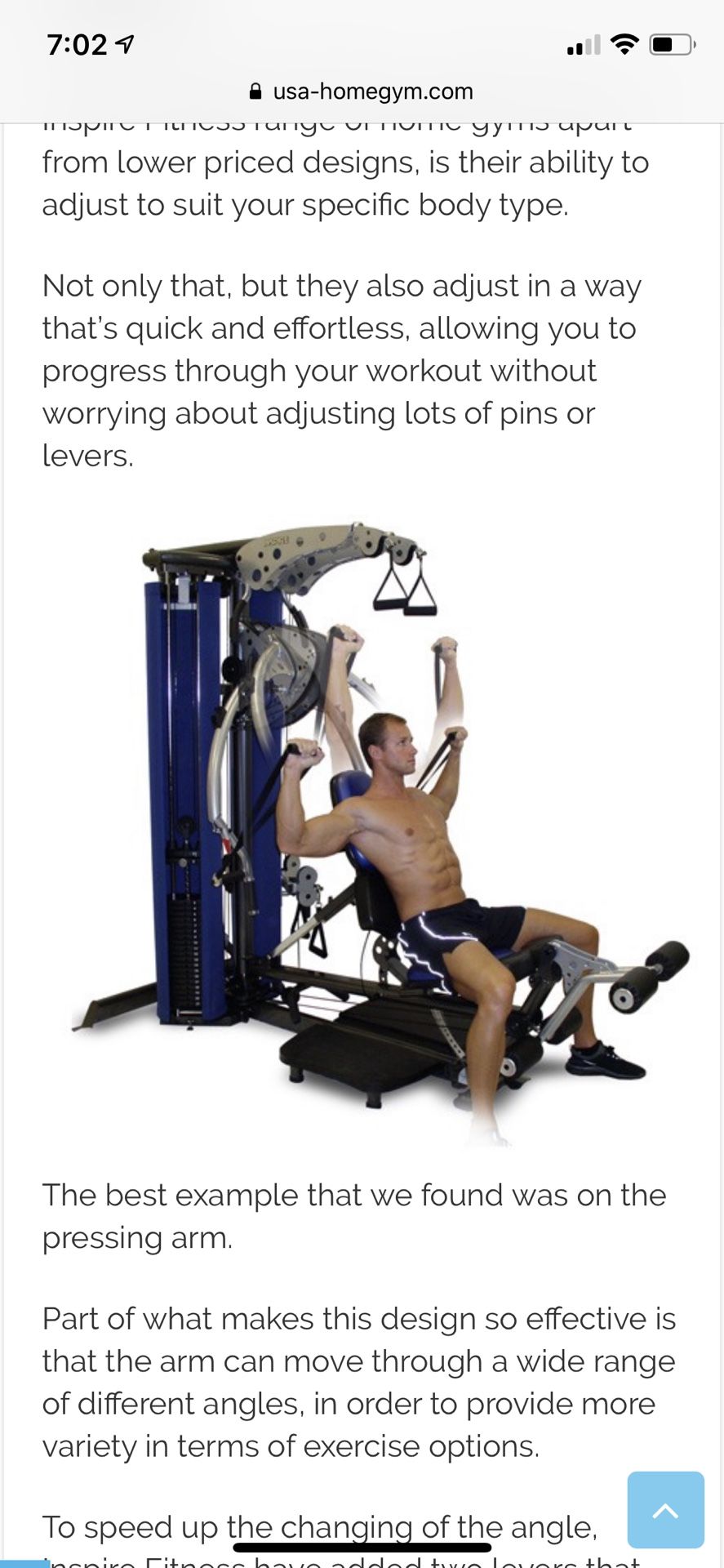 Inspire fitness M4 Home multigym for Sale in Canal Winchester, OH