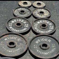 Weider International Olympic Weight Set