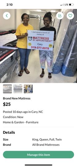 Brand New Mattresses