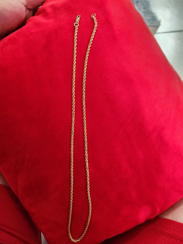 ROPE CHAIN GOLD 14k SOlLID
