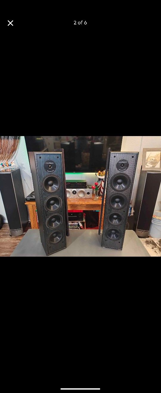 BIC America Dv64 Floor Standing Speakers