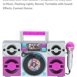 LOL Surprise OMG Remix Karaoke Machine Sing Along Boombox 