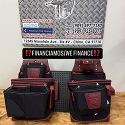 8580 OCCIDENTAL LEATHER FatLip Tool Bag Set(SOLO POUCHES)**(FINANCIAMOS/WE FINANCE)**