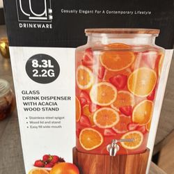 Dispensador De Bebidas De Vidrio 