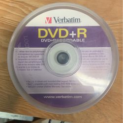 DVD+R Unused Recordable DVD’s (24discs)