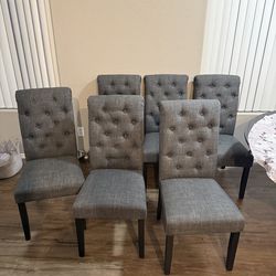 Dining Chairs and stool set