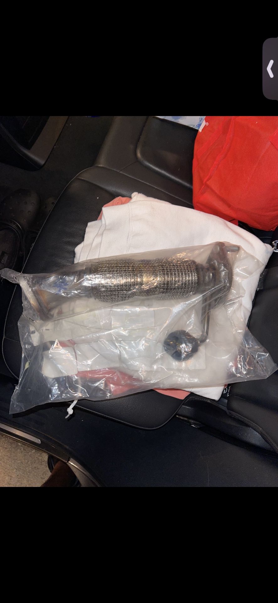 Genuine Hyundai Front Muffler Assembly