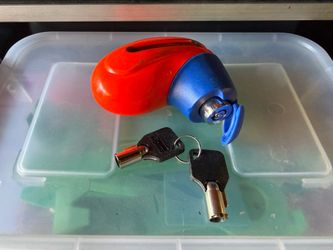 Motorcycle Disc Brake Lock with 2 Keys