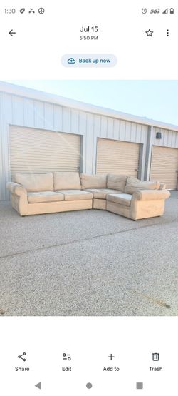 Pottery Barn Pearce Sectional - 121" - Free Delivery