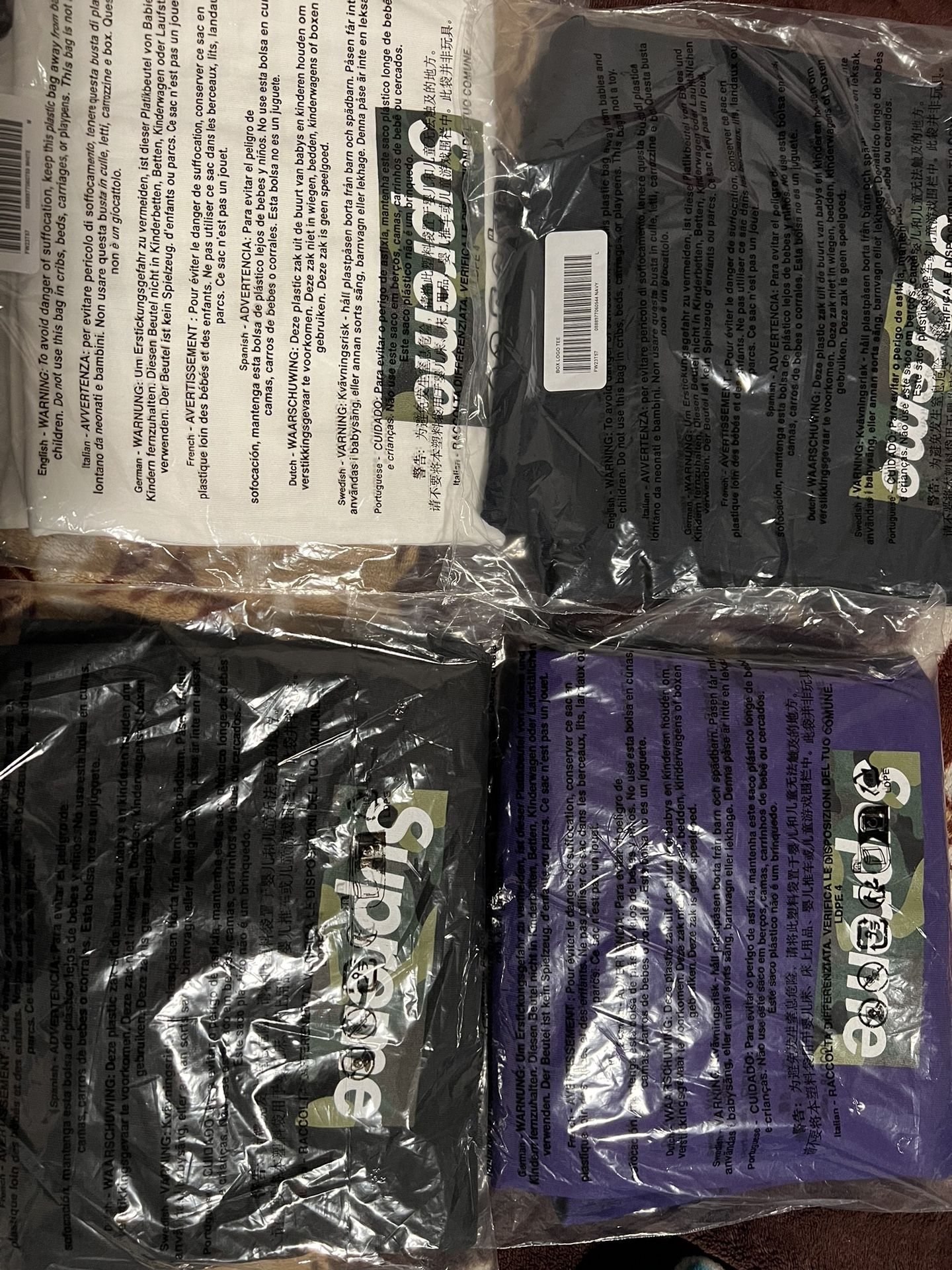 Supreme Box Logo Tee Shirts Colors And Sizes Coming In Today And Next Week