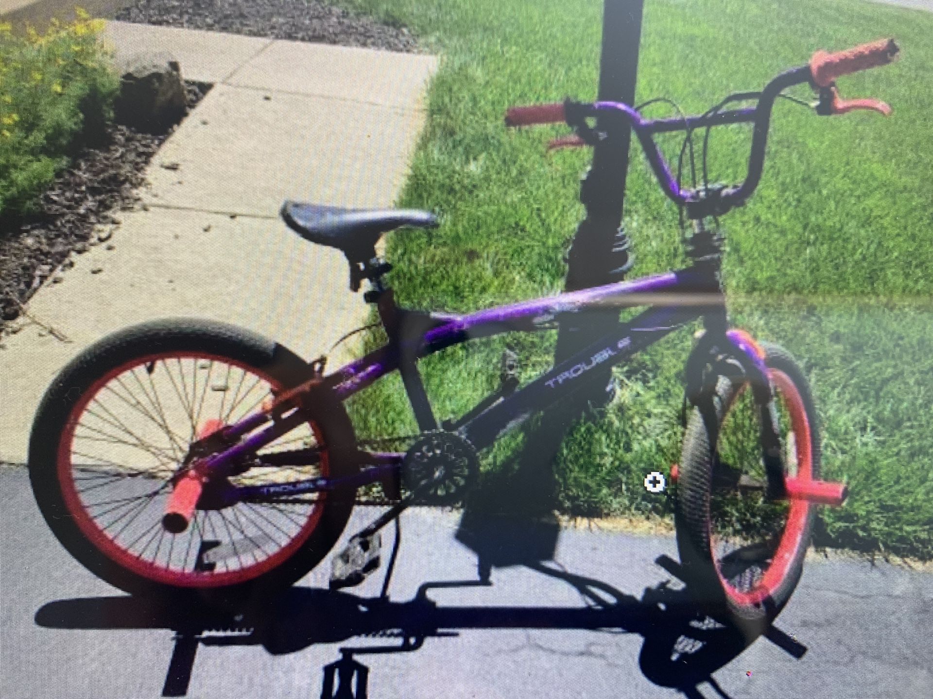 20 inch Razor bike purple