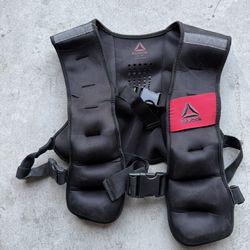 Workout Equipment Set – Weights, Reebok 12lb Vest, Bands & Boxing Wraps