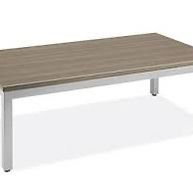  ULine 48x24 Downtown Collection brown Coffee Table