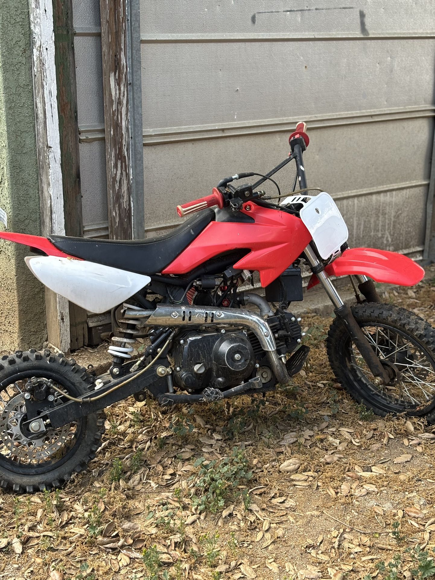 rfz 110 WILL TRADE FOR A EBIKE OR ANOTHER DIRTBIKE needs a new battery to start it and needs a new exhaust