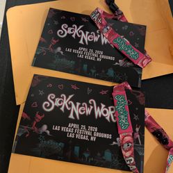 Sick new world GA+ tickets