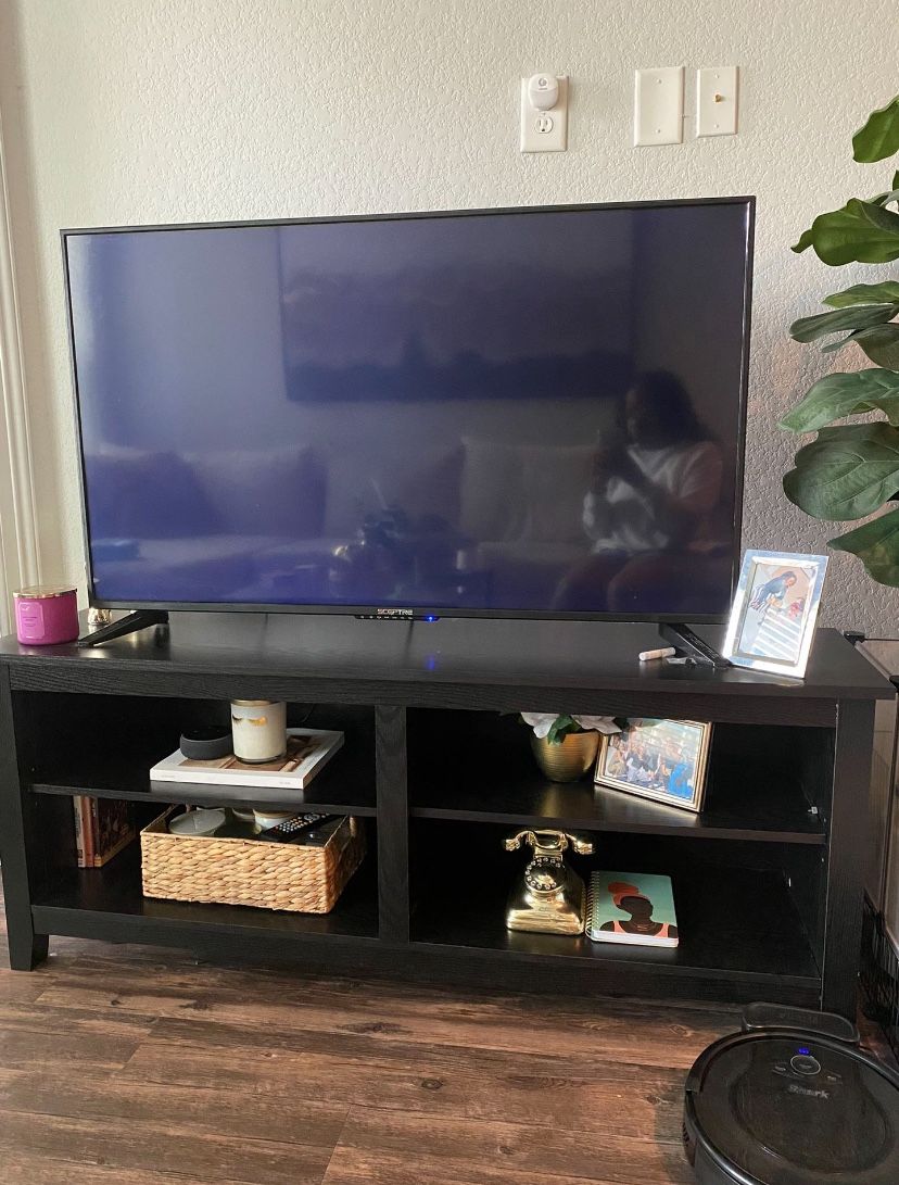 Black TV Stand