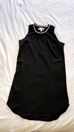 Black jersey dress