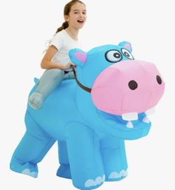 Inflatable Hippo Costume