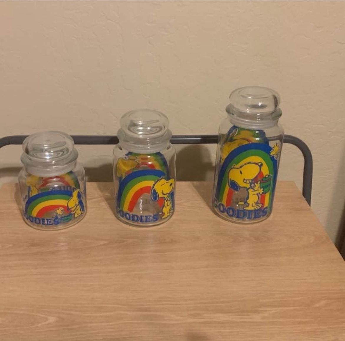 Snoopy Jars (set of 3)