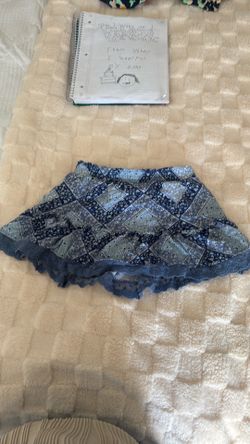 toddler girl skirt with shorts attached underneath size 6