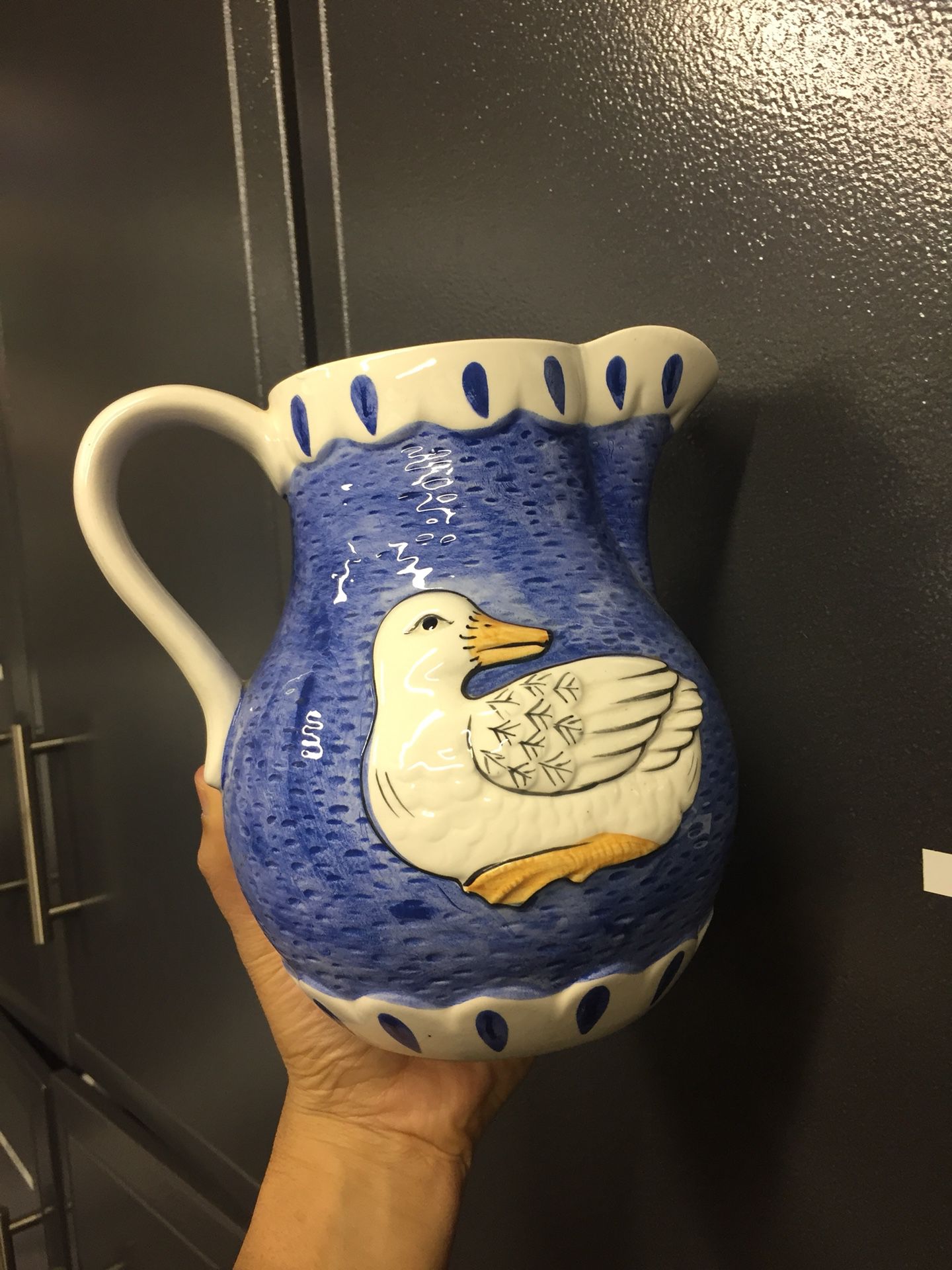 Decorative kitchen Duck by sigma water pitcher ceramic