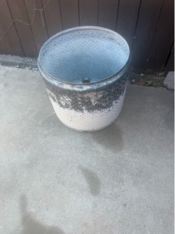 Washer drum Fire pit