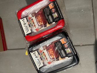 Fancy Panz 2-in-1 Foil Pan Holders – Set of 2