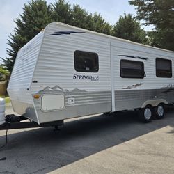 2011 Springdale 27ft With Big Slide Out Rear Bunks Fully Equipped 