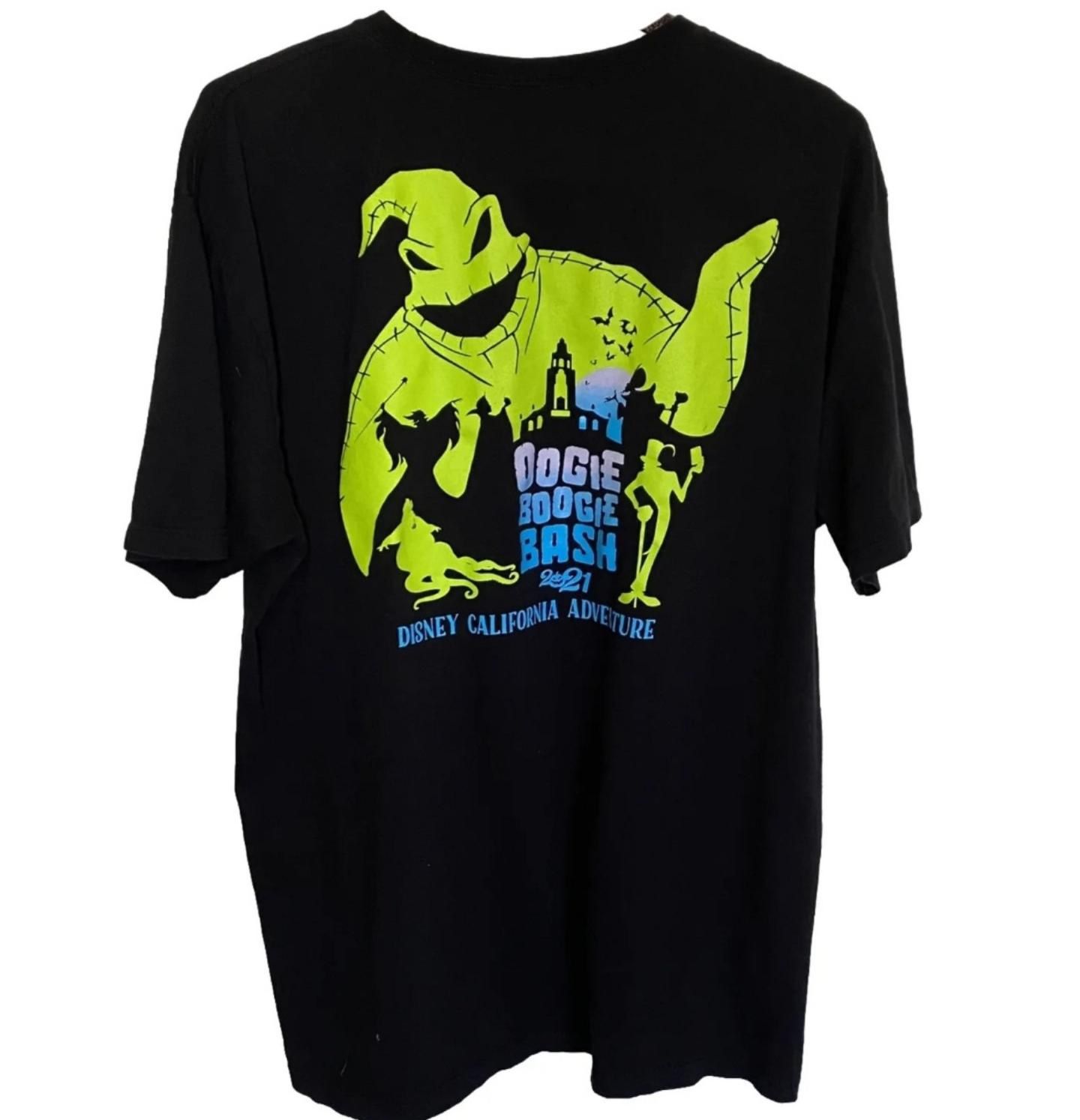 NEW XL Oogie Boogie Bash 2021 Tshirt Tagged