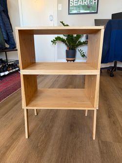 Stackable bamboo tables