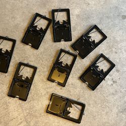 8 Pcs Classic Metal Rat Traps Reusable Mouse Trap