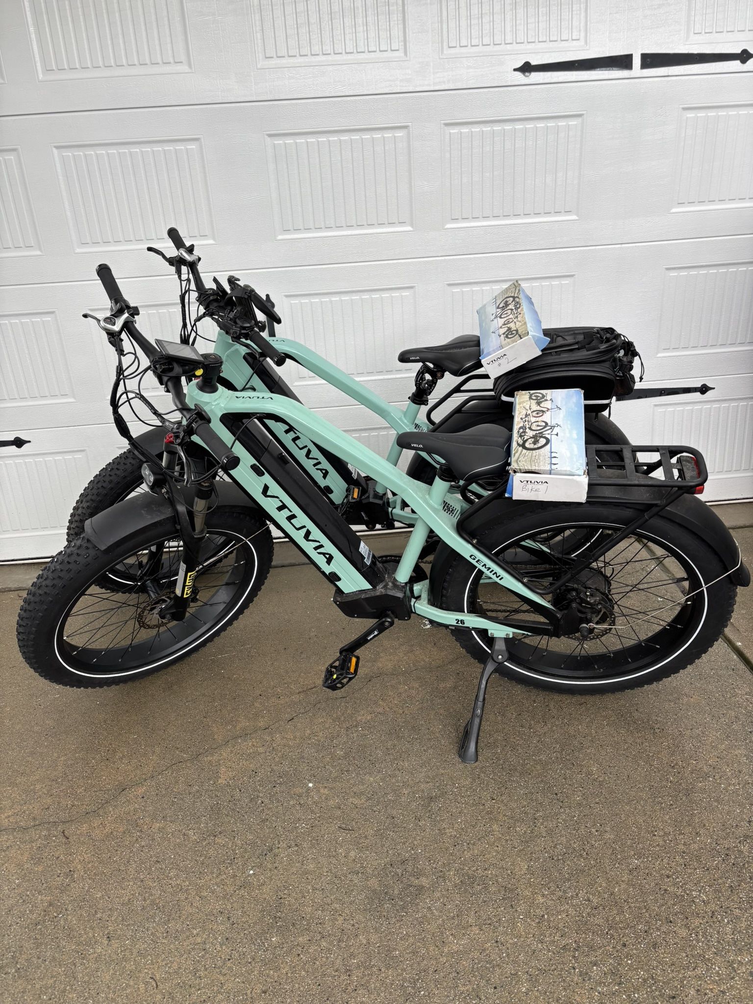 Two Luxury Electric Bikes 