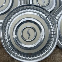 1950-60’s Studebaker Hubcaps, 5pcs 