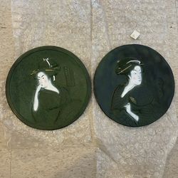 Vintage Japanese Plate Decor