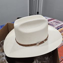 New Stetson 500X,  El Noble Cognac Rould Hat,  Size 7 1/4