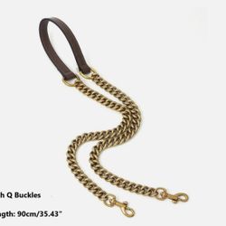 Replacement Chain Leather Strap for Women Shoulder Bag Handbag No Logo