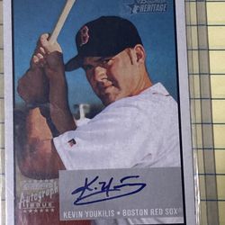 Kevin Youklis 2003 Bowman Auto