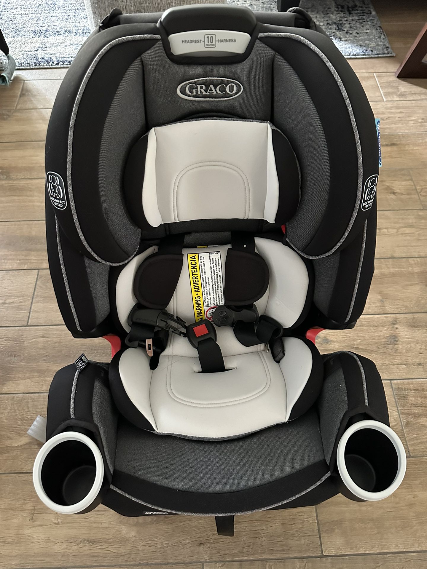 Graco 4Ever DLX 4 in 1 Baby Car Seat, Infant to Toddler Car Seat, Rear Facing, Forward Facing and Highback Booster to Backless Booster Seat to for 10 