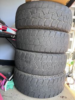4 MICKEY THOMPSON TIRES 275/65/20 $200