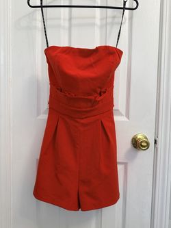 Strapless Romper