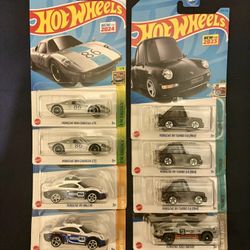 Hot Wheels, Porsche, Group 1, $3 each