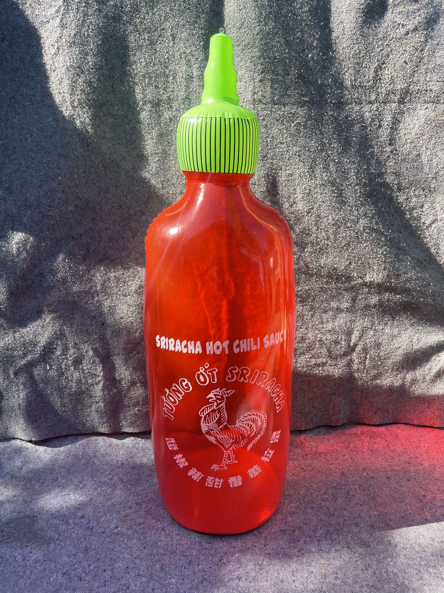 Inflatable Sriracha Hot Chili Sauce