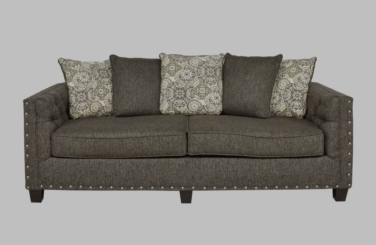 Hughes Furniture Nailhead Sofa Set